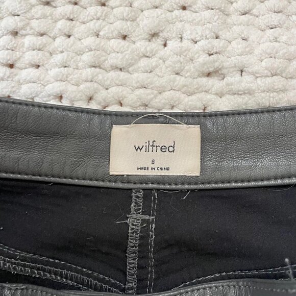 Aritzia Wilfred Dark Grey Melina Pant - Size 8 - Picture 5 of 6